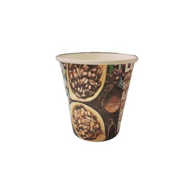 China Hot Sale Disposable Cheap Price Eco Friendly 7oz Paper Coffee Cups for sale