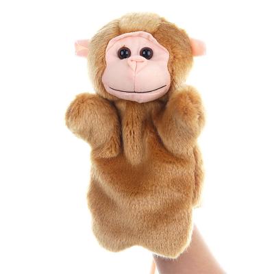 China Decoration/home gifts/Christmas selling/promotion for sewing large plush unicorn monkey tiger slit kid hand puppet for sale