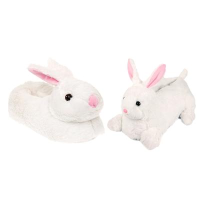 China Indoor Soft Plush Indoor Animal Shoes Rabbit Floor Cotton Non-slip Waterproof Shoes for sale