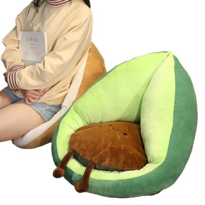 China New modern popular avocado shape green car back seat sofa cushion stuffed pillow for sofa for sale