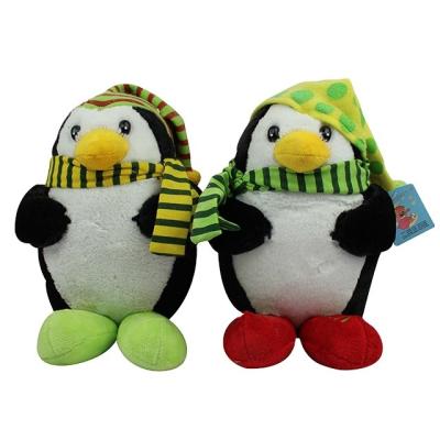 China Cute kawaii tou bean decoration cardboard penguin plush soft tou repeat emer soft toys for sale