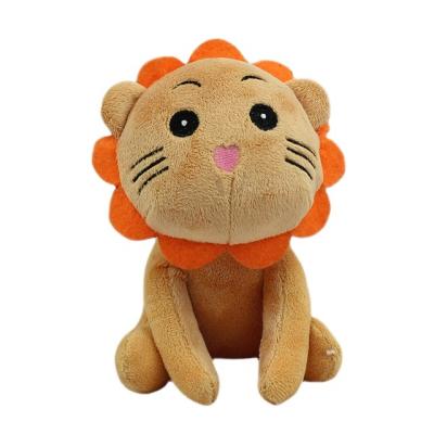 China Key Chain Decoration Corduroy Lion Dance Plush Toys for sale