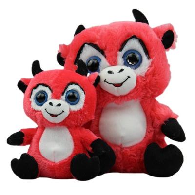 China Custom Pink Decoration Family Size Plush Microwave Cow Toys With Free Samples for sale