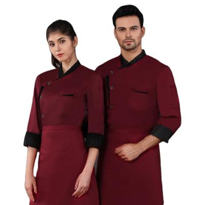 China Top 2021Custom SD Apparel Manufacturers Europe And USA Cook Apparel Breathable Men And Women Work Clothes. for sale