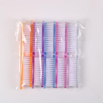 China Hot Selling Nail Design NAIL Cleaner After File Manicure Plastic Pedicure Nail Cleaning Brush for sale