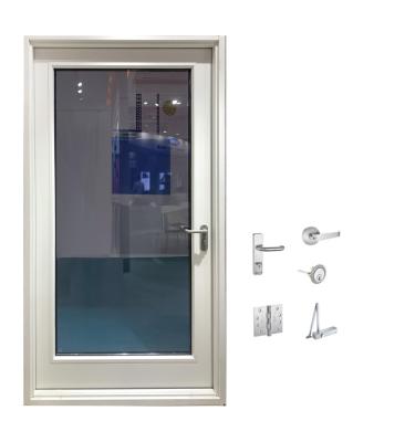 China PORTAWIN new style fire protection clean room door swing door with big glass steel door for sale