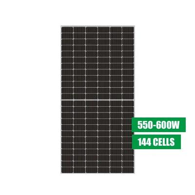 China Wholesale High Power 535w 540w 560w China Bificial Mono All Black Bifacial Solar Panel Energy System 182mmx182mm for sale