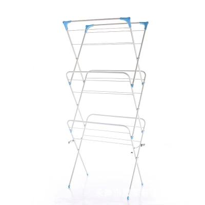 China High Quality Collapsible Clothes Folding Drying Laundry Rack for sale