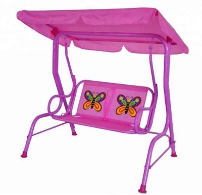 China Strong Chinese Supplier Outdoor Garden Folding Swing Seat Metal Material Kids Swing for sale