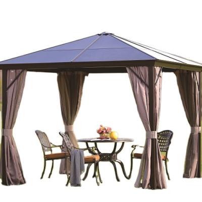 China Stable Outdoor Aluminum Gazebos Gazebos Gazebos Outdoor Leisure Garden Leisure Garden Gazebo Gazebo for sale