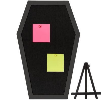 China Custom Wholesale Black America Coffin Letter Board for Wall or Tabletop Idle for sale