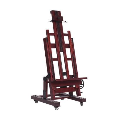 China Professional for Artist Acrylic Paint Master Studio Beech Wood Stand Adjustable Easel for sale