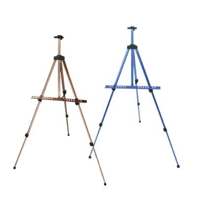 China Watercolor Painting Tripod Folding Field Stand Aluminum Art Metal Easel for sale