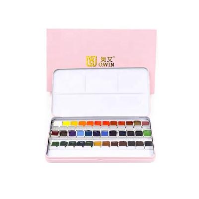 China Professional Art Supplies Children Kids Watercolor Paint Set By Crafts for sale