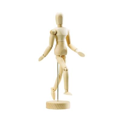 China Quality Assurance 5.5 Inch Art Mannequin Sketch Paint Artist Wood Manikin for sale