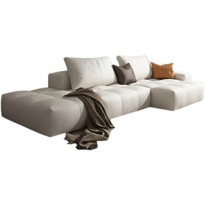 China Reversible Genuine Leather Sofa Living Room Modular Sectional Sofas Leather Sofas for sale