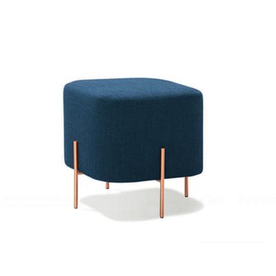 China Modern Stool Foot Ottoman Stool Chair Velvet For Living Room Stool for sale