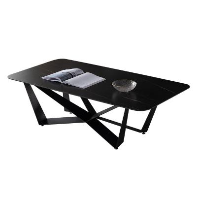 China (Other)Adjustable Quality Sintered Stone Coffee Table Stone Living Room Coffee Tables Marble Top for sale