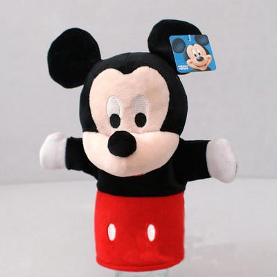 China Mooie de Pluchehandpoppen van Mickey Mouse Minnie Mouse voor Bevorderingsgiften Te koop