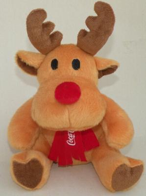 China Peluche del reno de la Navidad de la Coca-Cola del juguete de la felpa de los alces de la moda en venta