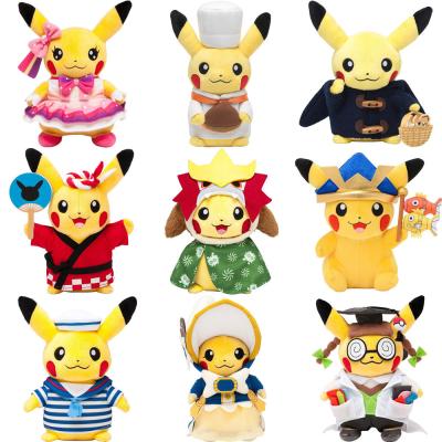 Cina I nuovi personaggi dei cartoni animati Pokemon hanno farcito i giocattoli 8inch della peluche per la macchina del giocattolo di vendita della gru in vendita