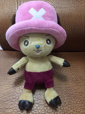 China Lovely Cartoon Disney Plush Toys One Piece Tony Chopper Stuffed Plush Toys 12 inch for sale