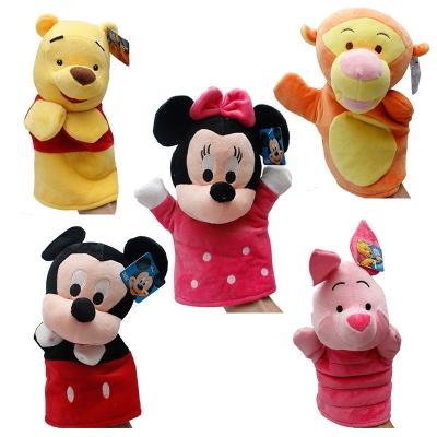 Chine Bleu de rose de jaune de marionnettes de doigt de peluche d'Eyore de point de Winnie peuh Tigger à vendre