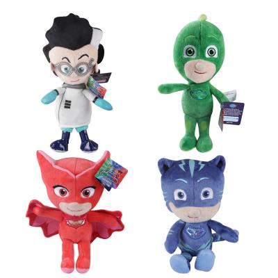 China 10 Inch​ Lovely Cartoon Pj Mask Toys Disney Stuffed Toys Blue / Red / Purple for sale