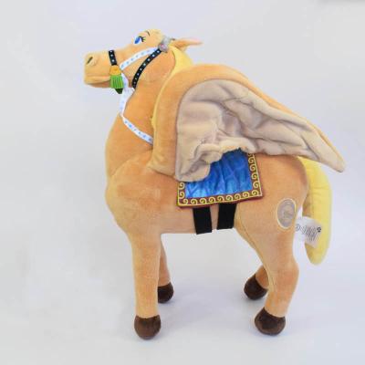 Cina La peluche di Disney gioca i primi giocattoli dell'animale farcito della peluche del cavallo dello zafferano 16inch Pegaso in vendita