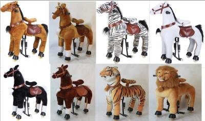 China Lovely Amusement Park Equipment Mechanical Pony Kid Ridding On Walking Animal for sale