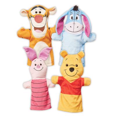 Chine Marionnette molle de jouet de Disney de main orange mignonne de peluche pour le cadeau de promotion à vendre