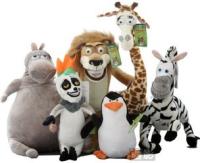 China Kleine Gevulde Dieren Madagascar 3 Cijfer van de Familie het Volledige Vastgestelde Actie Te koop