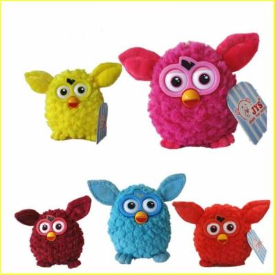 China Furby Stuffed Animal Cartoon Plush Toys With Plastic Eye For Collection for sale