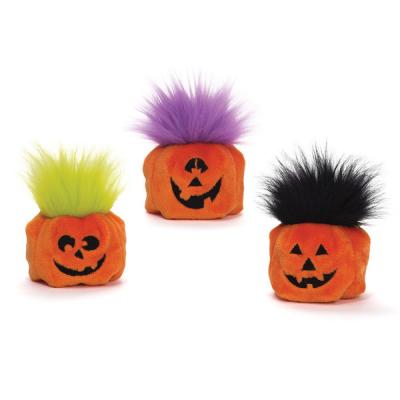 Chine Petits jouets bourrés mignons de peluche de Halloween de jouet de potiron avec le logo fait sur commande à vendre