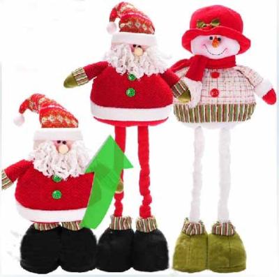 China Muñeco de nieve relleno la Navidad grande personalizado de los 68cm con la pierna de Streaching en venta