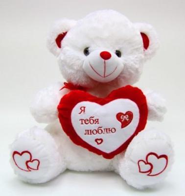 Chine Le beau jour de valentines bourré joue le petit ours de nounours blanc de peluche pour la prime à vendre