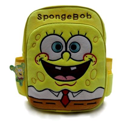 China Custom Fashion Sponge Bob Kids School Backpacks For Children for sale