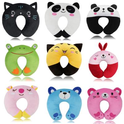 Chine Oreiller de cou de voyage de Seat de voiture de forme de la peluche U et coussin, coussin animal de peluche pour des soins à vendre