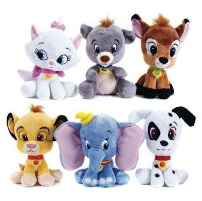 China 8inch de Karakters Zacht Doll van Disney Groot Hoofdclasstic Beeldverhaal Gevuld Pluchespeelgoed Te koop