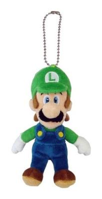 Cina Clip eccellente blu e verde dello zaino dell'animale farcito di Keychain della peluche di Mario in vendita