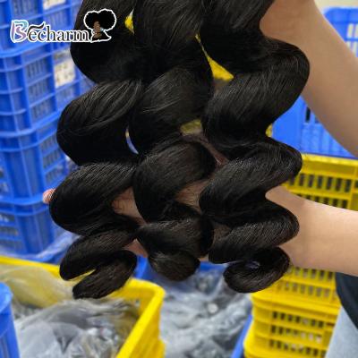 China Brazilian Straight Loose Wave Hair 12a Bundle, Russian Slavic Raw Silky Virgin Hair, Mink Extension Wholesale Hair Manufactory for sale