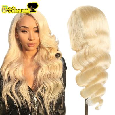 China Hot 613 Straight Lace Front Human Hair Wig, 613 Deep Wave Front Wig 180 Lace Density, 30 Inch Straight Curly Bone Hair Wig 1B 613 Wig for sale