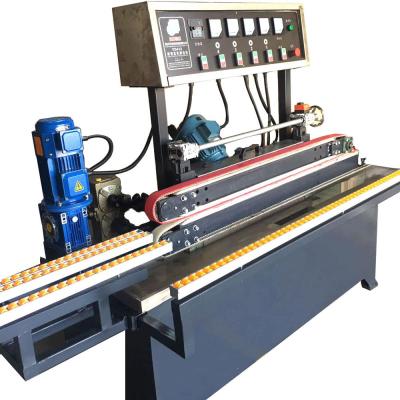 China Glass Polisher Sharpening Building Material Stores Horizontal Automatic Glass Polishing Machine Sharpener with 4 Motors Glass Processing Machinery for sale