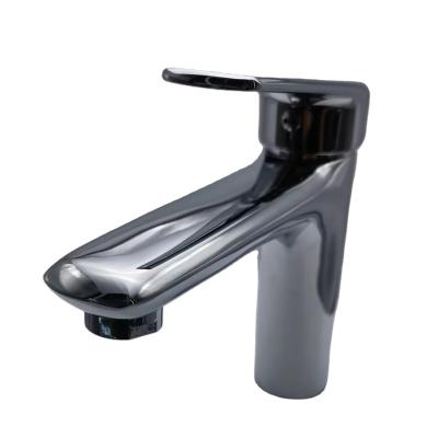 China Other New Series Silver White Brass Basin Mixer Taps Low Price Bathroom Faucets Accessories for sale