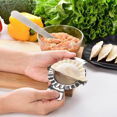 China Viable Best-selling Manual Kitchen Cooking Dumpling Tools, China Factory Stainless Steel Kitchen Accessories Dumplings Maker Tool Mold for sale