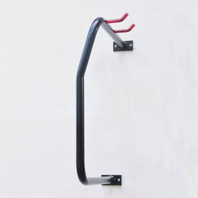 China Parking Bike Display Rack Storage Bicycle Hanger Wall Mount Mounted Bike Rock Rack 70.9*21.68*60.7CM for sale