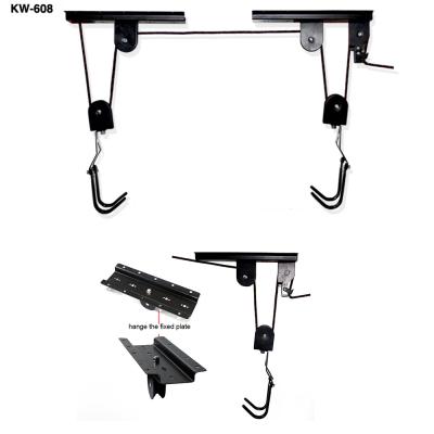 China Strong And Durable Bicycle Rack Wall Lift Bike Lifts Ceiling-Mounted Bike Mount Ceiling for sale