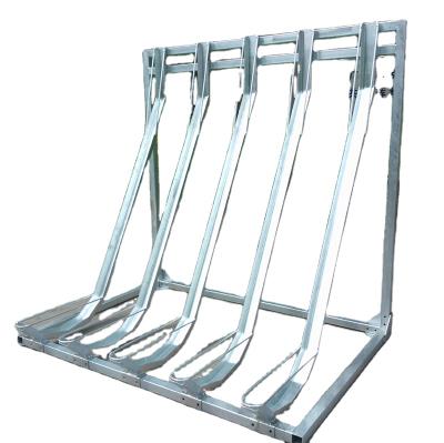 China OEM Steel Semi Vertical Multi Parking Kit Stand Cycle Lift Rack for sale