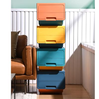 China China High Quality Viable Storage Front Open Plastic Toy Storage Box for sale