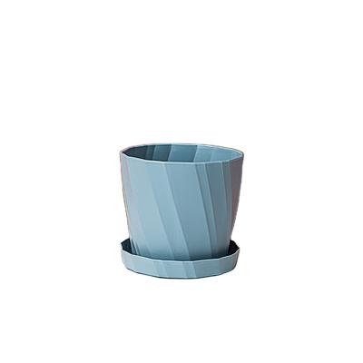 China Modern Nordic Decorative Garden Desktop Potted Plant Potted Plant Flower Square Bulk Pot Plastic Flower Pot Plastic Flower Pot for sale